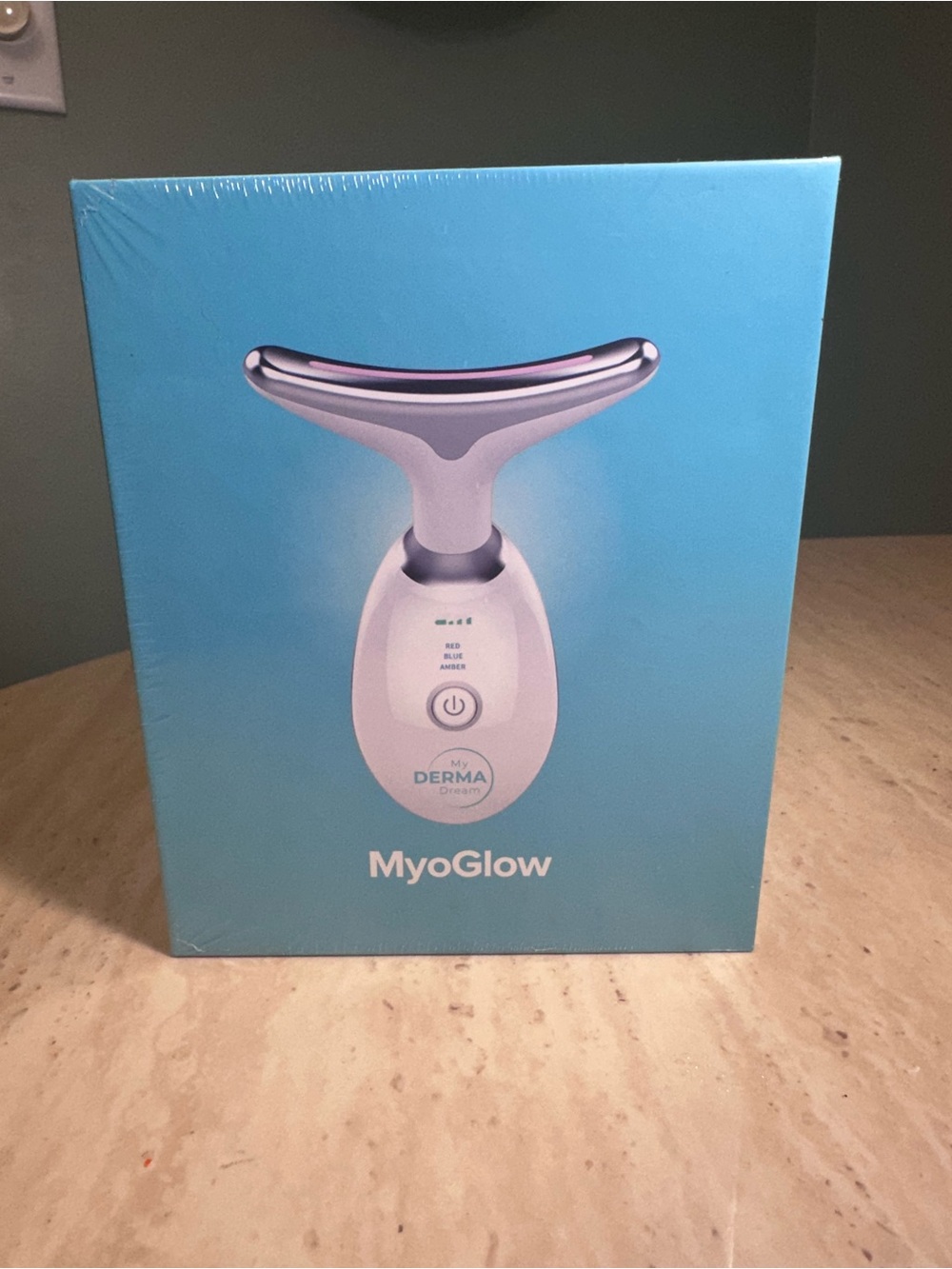 My Derma Dream MyoGlow Light Therapy Skin Device, SEALED